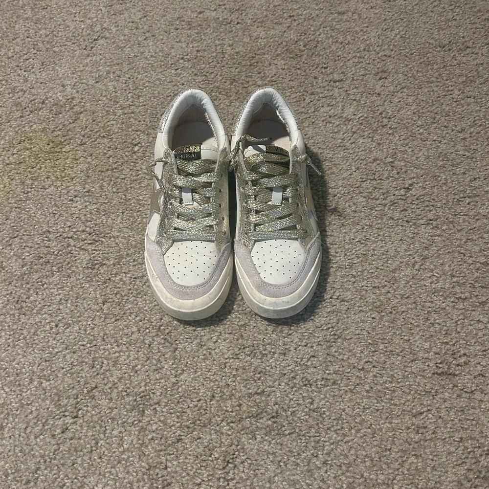 Vintage Havana Women's Sneakers in Silver and White